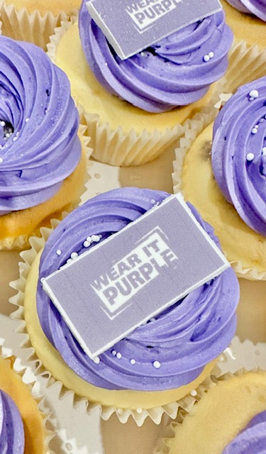 Wear It Purple Cupcakes