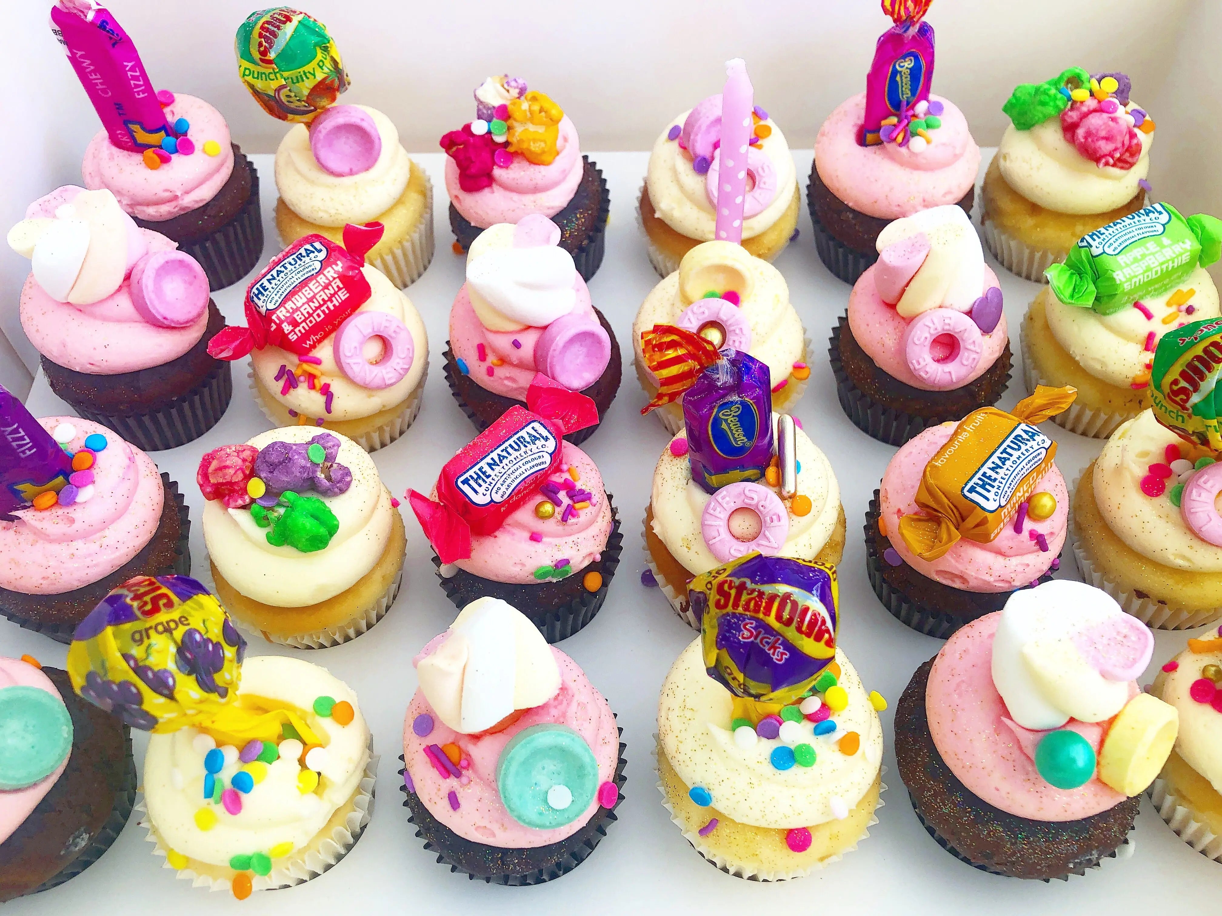 Let’s Party - 24 Mini Cupcakes - Cupcake Occasion