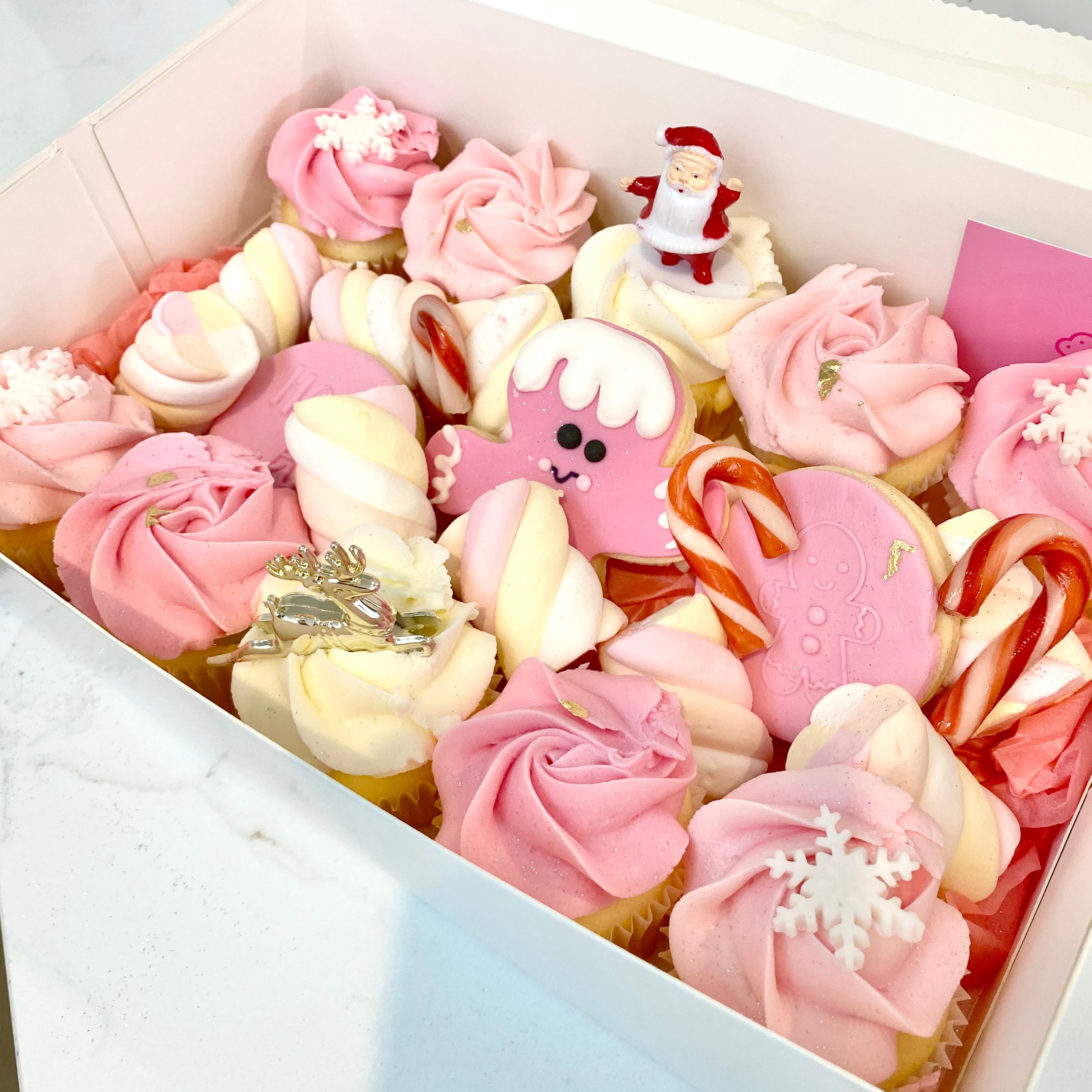 Merry & Bright Gift Box - Cupcake Occasion