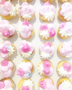 Powder Puffs - Mini Cupcakes - Cupcake Occasion