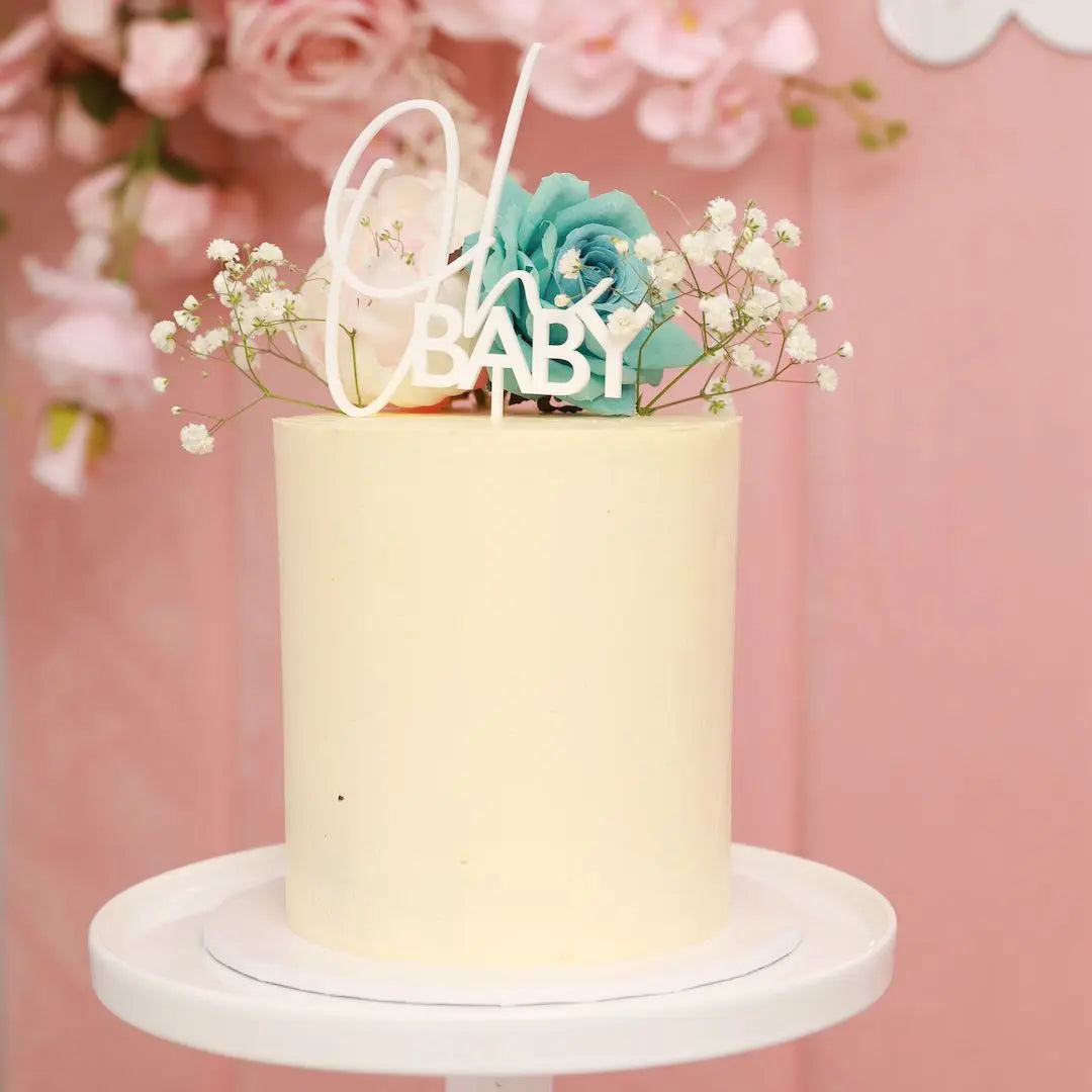 Oh Baby! Gender Reveal Cake - Cupcake Occasion